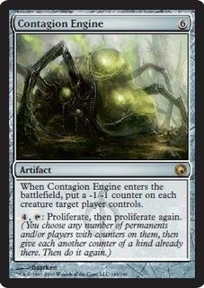 Foto 1 | Carta Contagion Engine de Card Magic: The Gathering - Venta Internacional