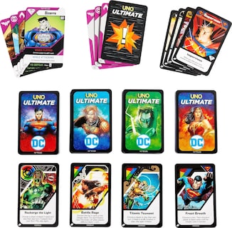 Foto 2 | Juego Uno Edición Especial Mattel de Dc Comics