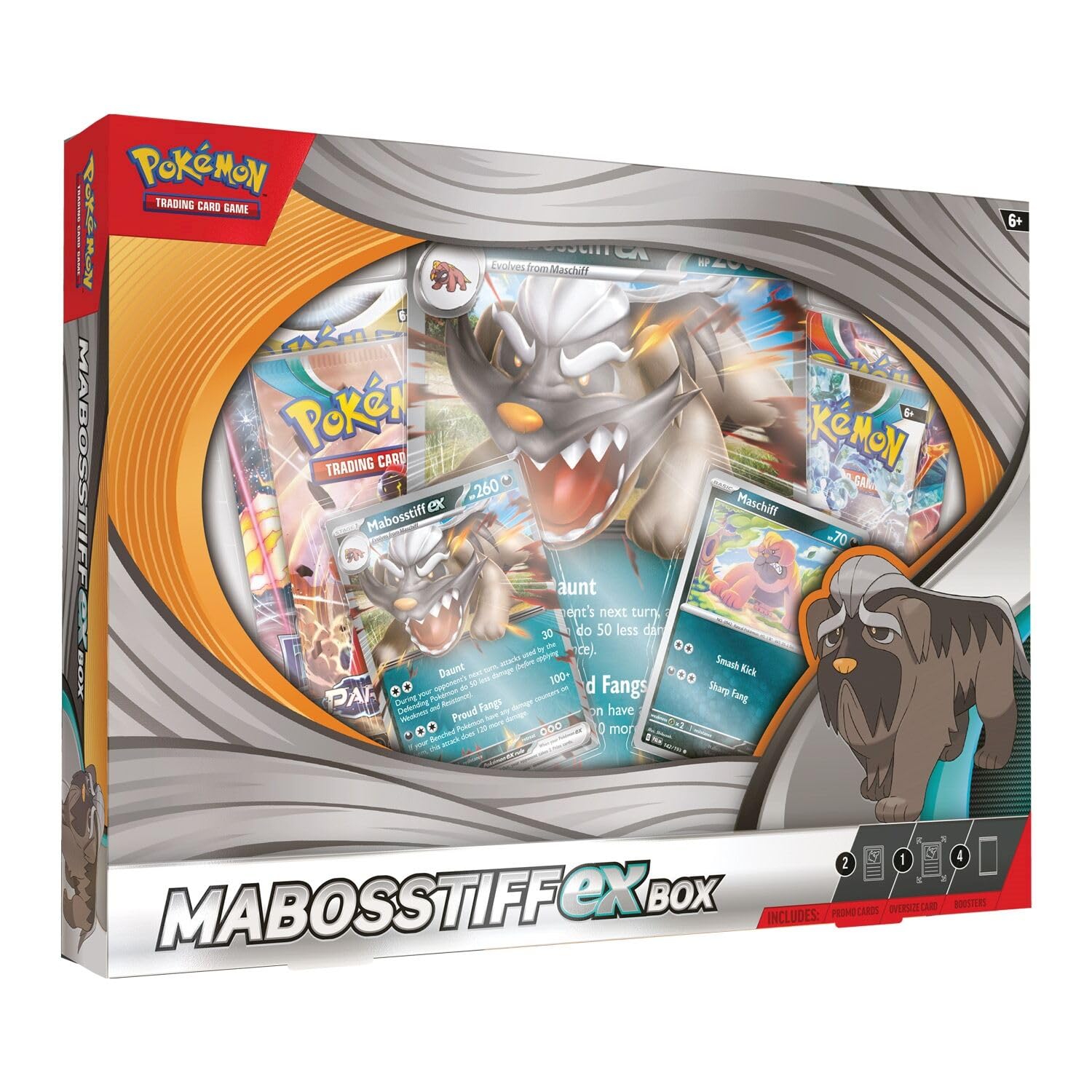 Foto 1 | Juego de Cartas Coleccionables Pokémon Mabosstiff Ex Box - Venta Internacional