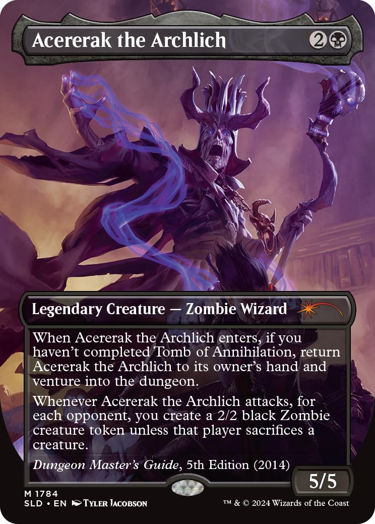 Foto 3 pulgar | Magia De Cartas Coleccionables: The Gathering Secret Lair X Dungeons & Dragons - Venta Internacional.