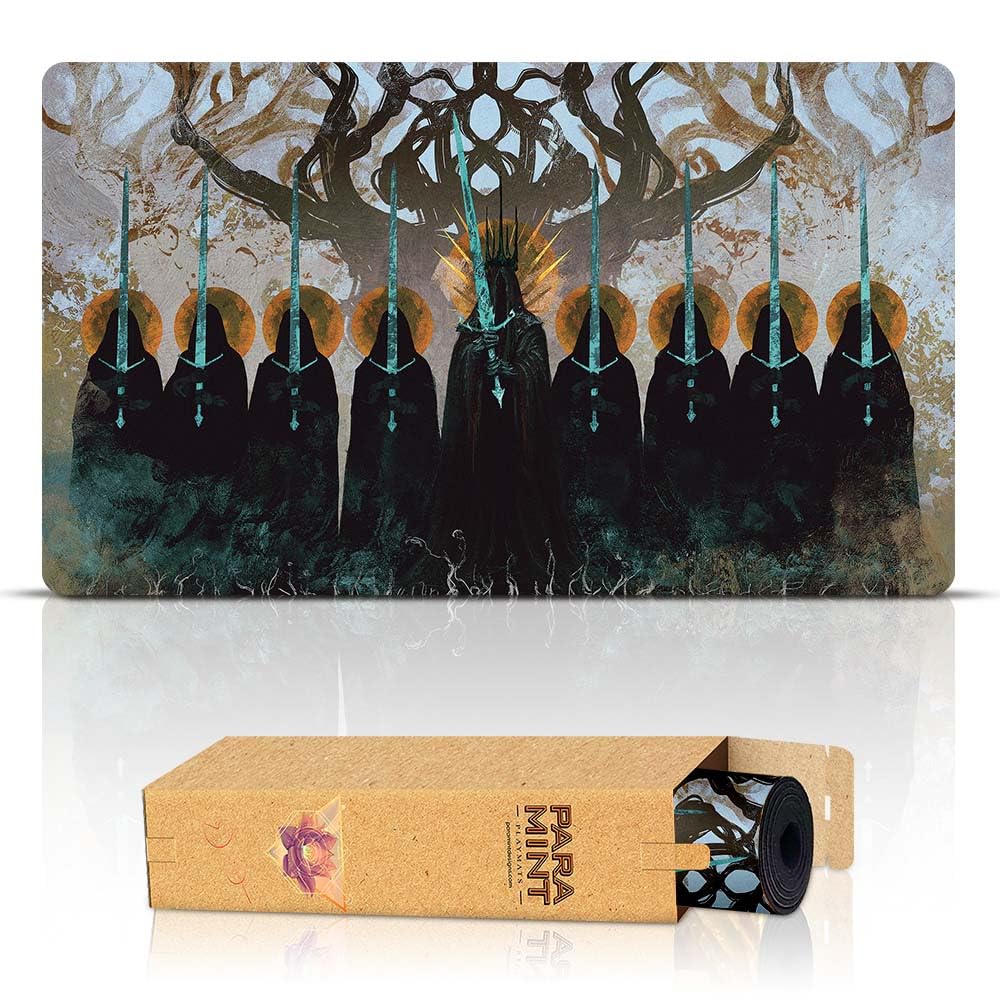 Foto 2 pulgar | Mtg Playmat Paramint Los Nueve Jinetes Negros Lotr El Señor De Los  - Venta Internacional.