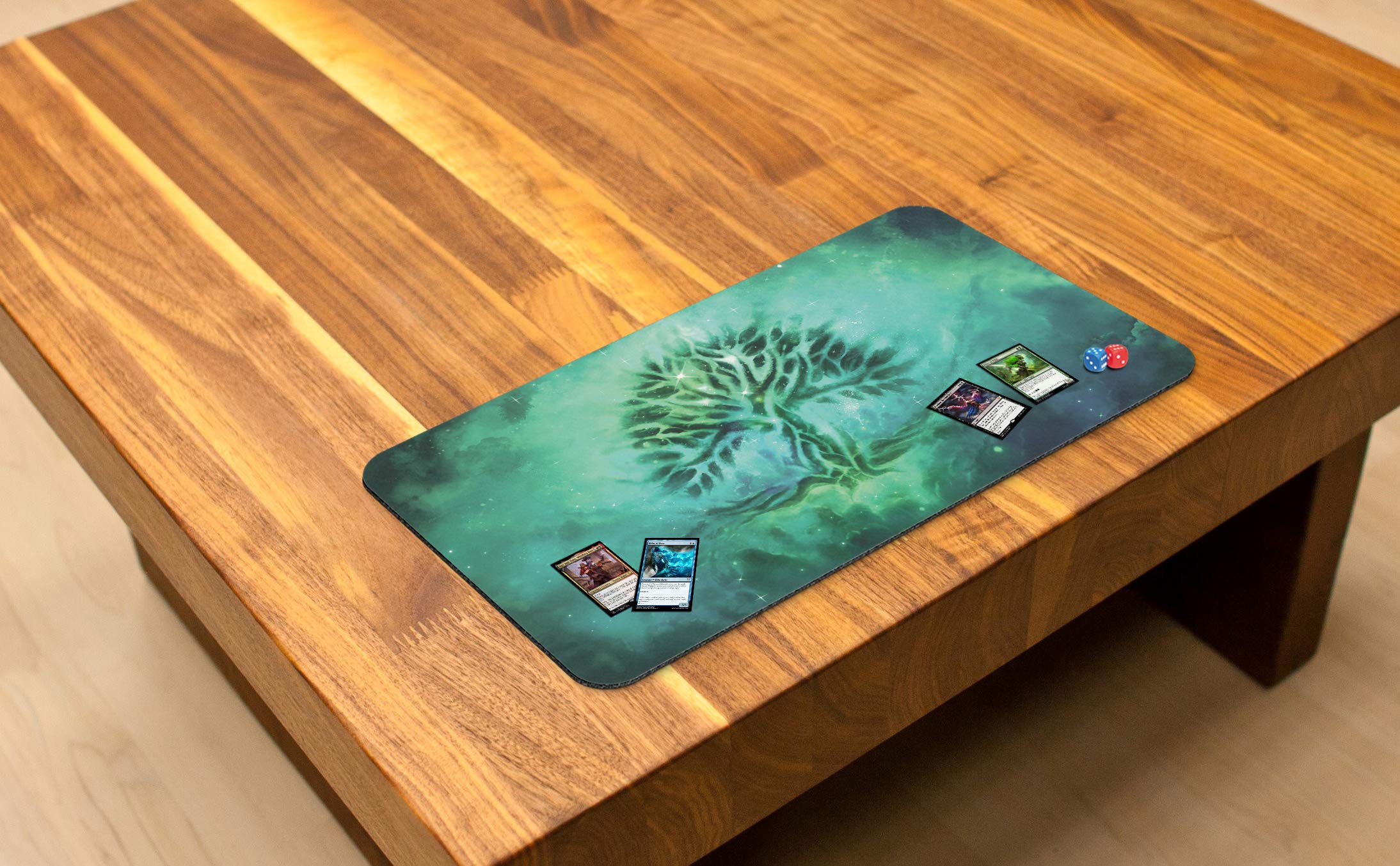 Foto 4 pulgar | Tapete De Juego Mtg Paramint Forest Ethereal Mana (cosido) - Venta Internacional.