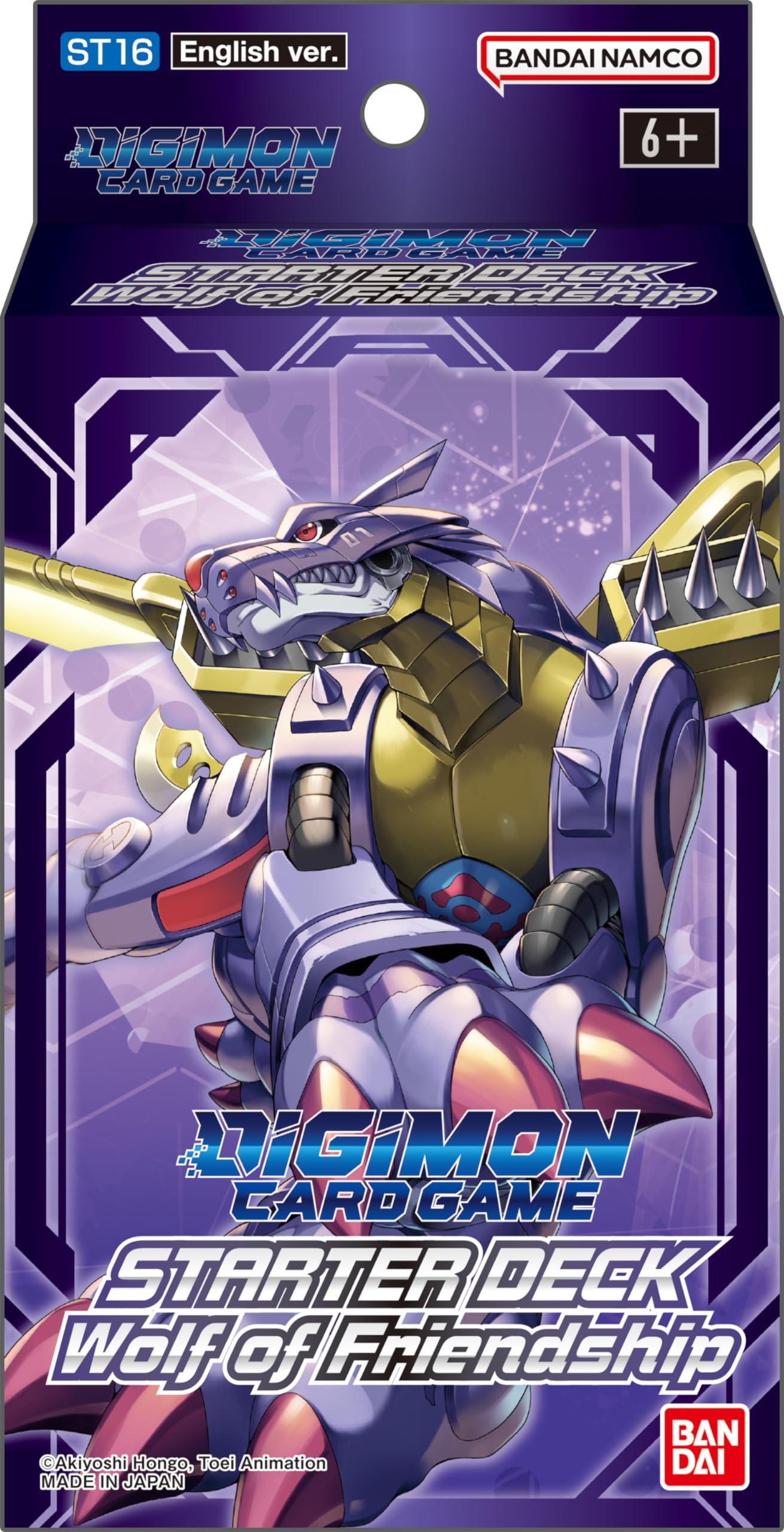 Foto 2 pulgar | Juego De Cartas Starter Deck Digimon Wolf Of Friendship St16 - Venta Internacional.