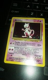Foto 1 | Set Básico De Cartas Coleccionables Pokémon Mewtwo Holo Rare 10/102 - Venta Internacional.