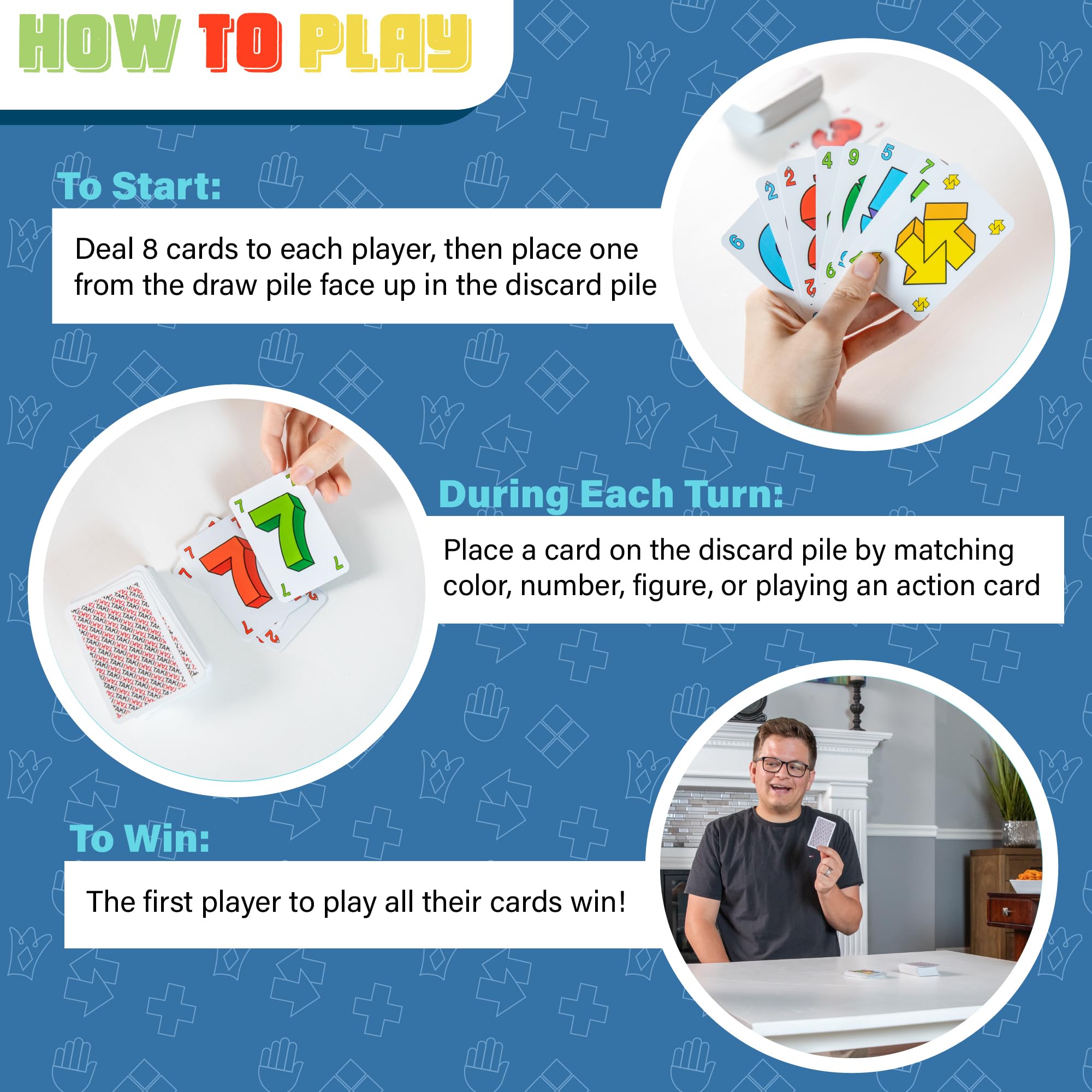 Foto 4 pulgar | Juego De Cartas Amigo Super Taki Classic Family 6+ Years - Venta Internacional.