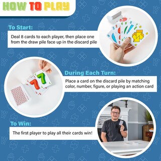 Foto 3 | Juego De Cartas Amigo Super Taki Classic Family 6+ Years - Venta Internacional.