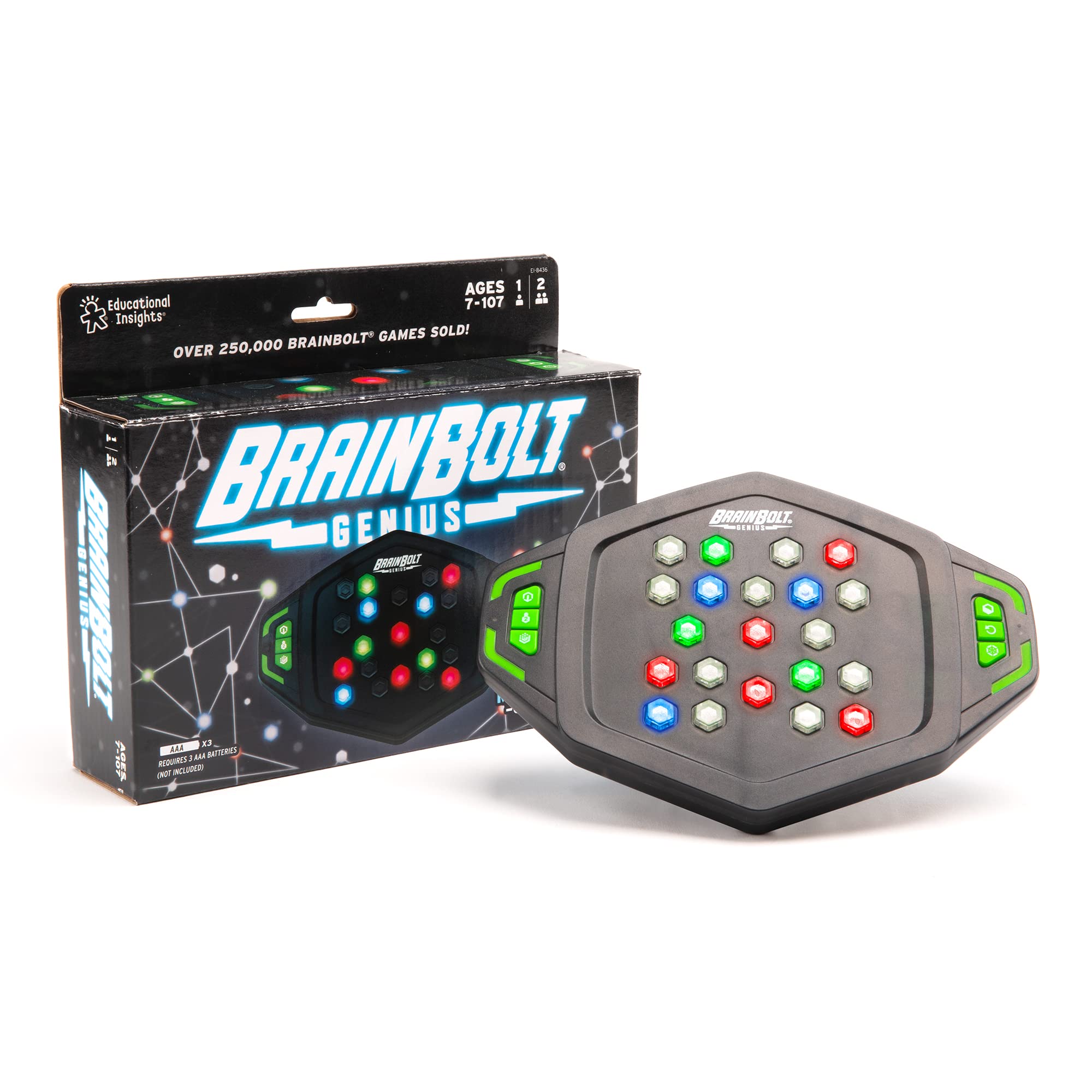 Foto 1 | Memory Game Educational Insights Brainbolt Genius: Más De 7 Años - Venta Internacional.