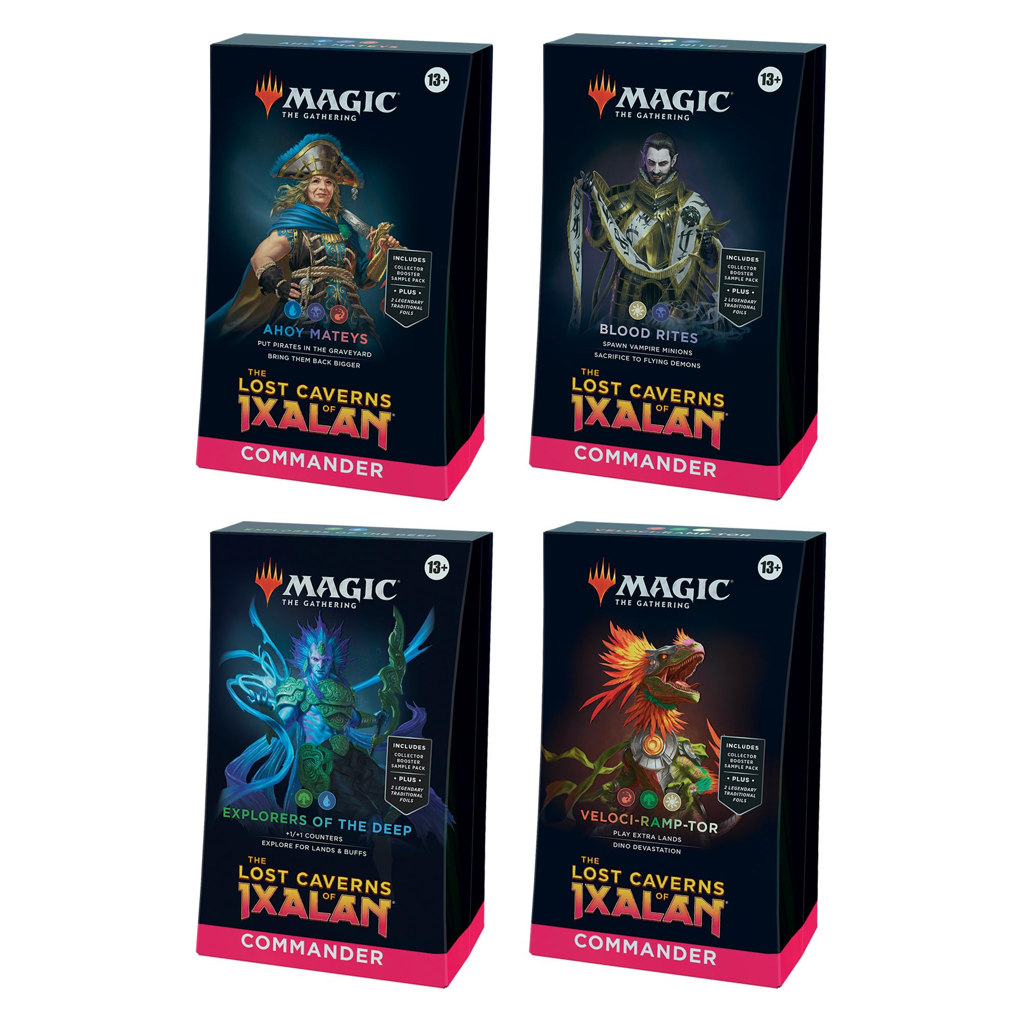Foto 2 pulgar | Paquete Commander Deck Magic The Gathering Lost Caverns - Venta Internacional.