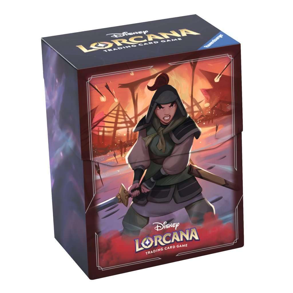 Foto 3 pulgar | Tcg Deck Box Ravensburger Disney Lorcana: Rise Of The Floodborn Mulan - Venta Internacional.