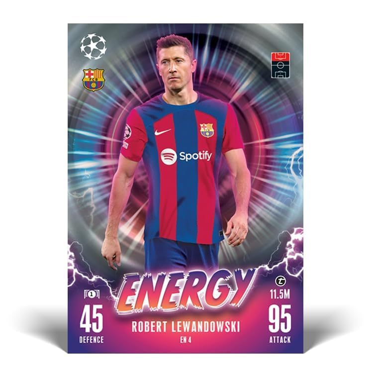 Foto 6 | Booster Tin Topps Match Attax 23/24 Con 42 Cartas Y 2 Ediciones Limitadas - Venta Internacional.