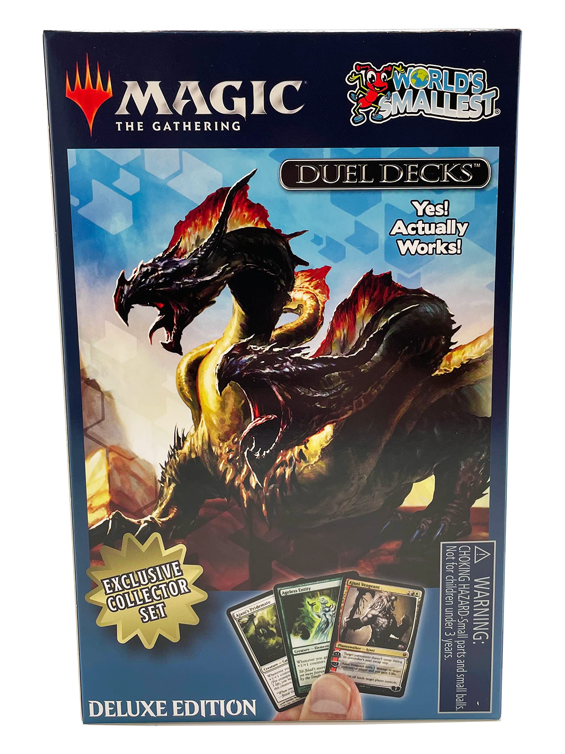 Foto 4 pulgar | Set De Coleccionista Magic The Gathering Más Pequeño Del Mundo Con Ajani Vs. Nicol Bolas - Venta Internacional.