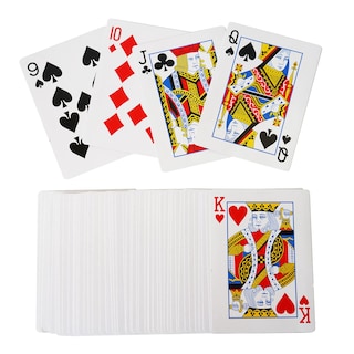 Foto 3 | Juego De Cartas Yuanhe Jumbo, Baraja Grande, Decoración Para Fiestas De Casino - Venta Internacional.