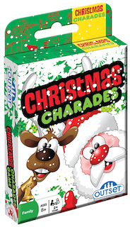 Foto 1 | Juego De Cartas Outset Media Christmas Charades 210 Tarjetas - Venta Internacional.