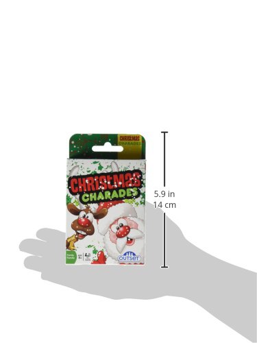 Foto 4 pulgar | Juego De Cartas Outset Media Christmas Charades 210 Tarjetas - Venta Internacional.