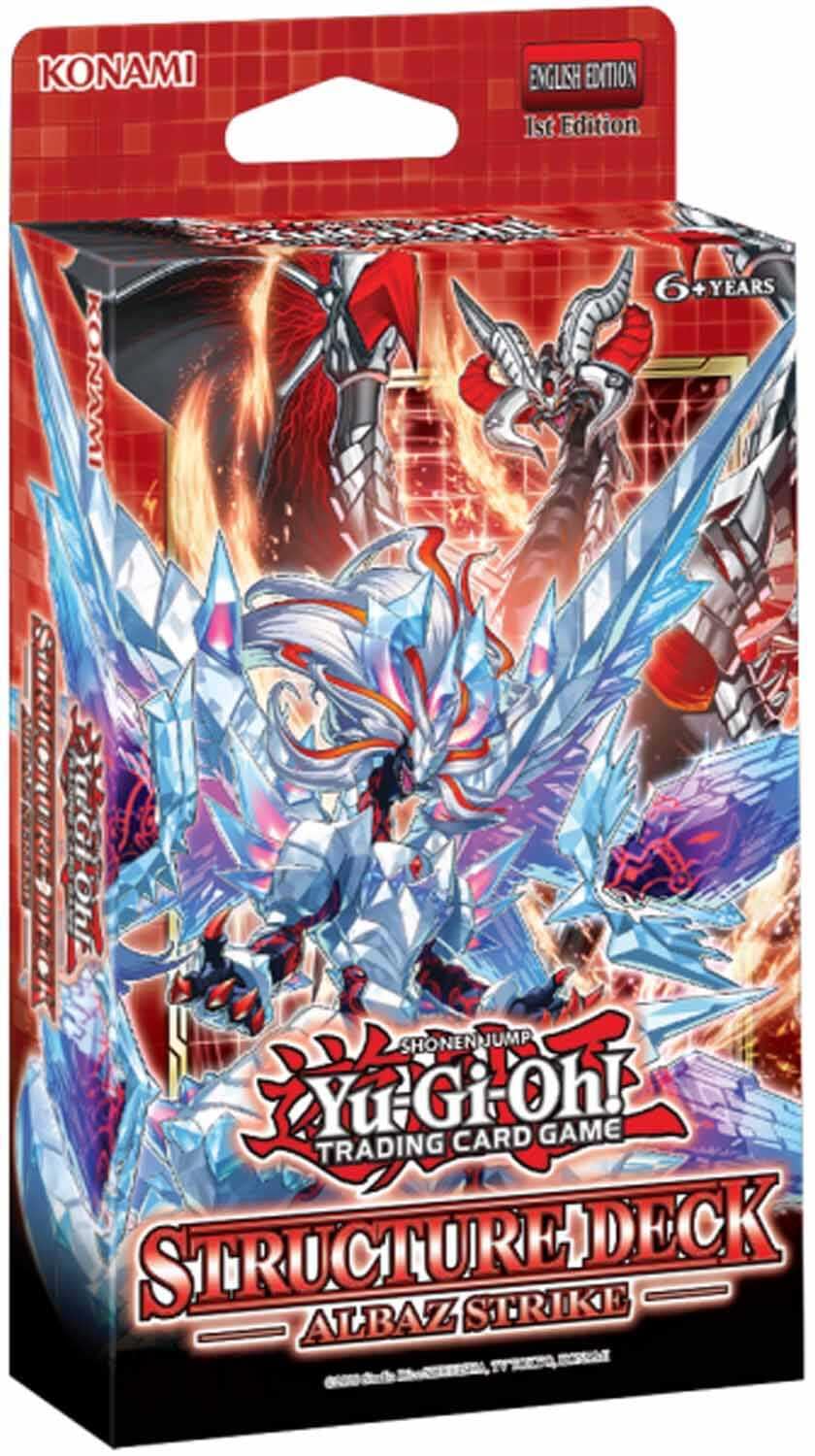 Foto 2 pulgar | Yu-gi-oh! Mazo De Cartas Albaz Strike Structure Con 5 Cartas Ultra Raras - Venta Internacional.
