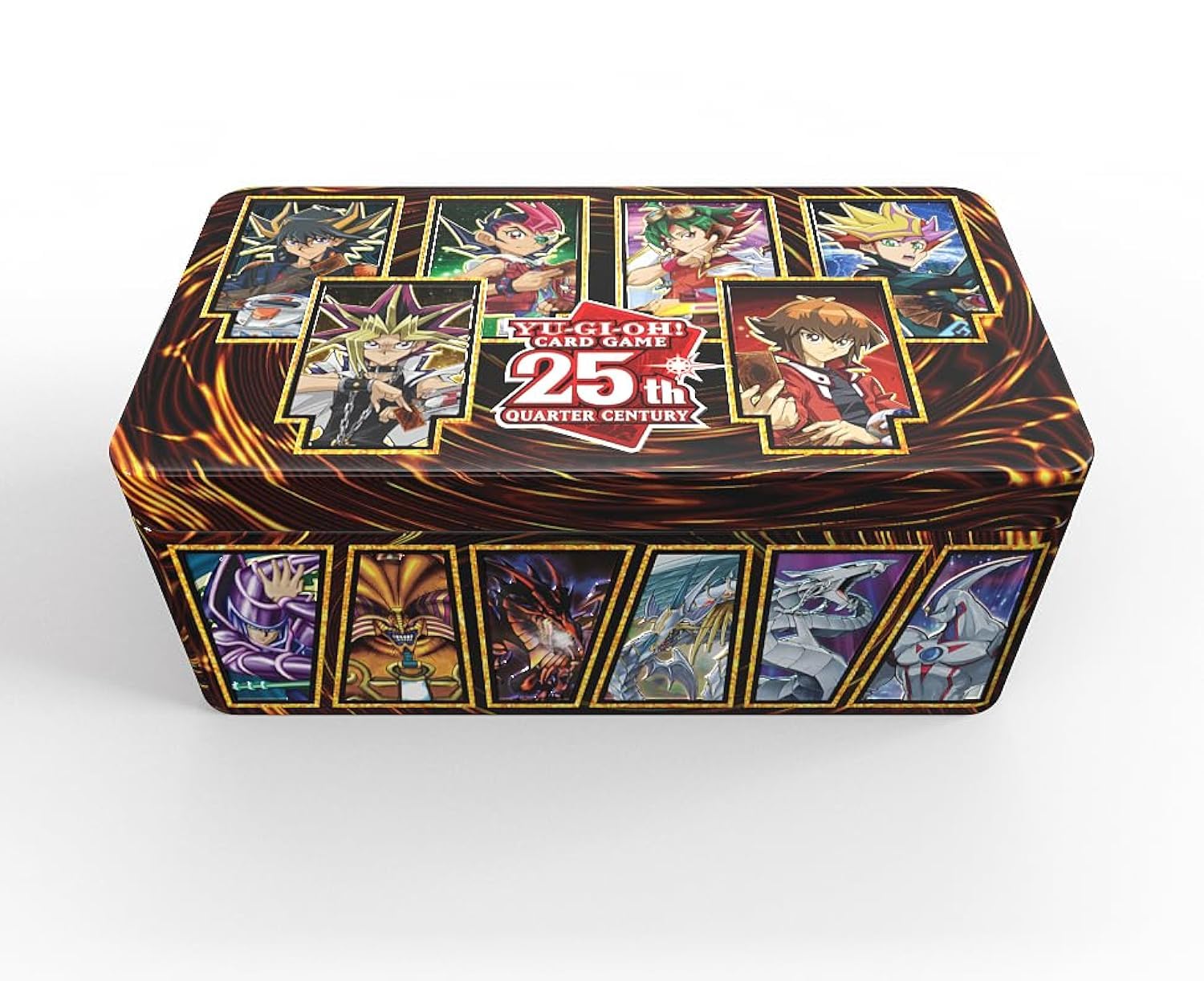 Juego De Cartas Coleccionables Yu-gi-oh! 25 Aniversario De Tin Dueling Heroes - Venta Internacional.