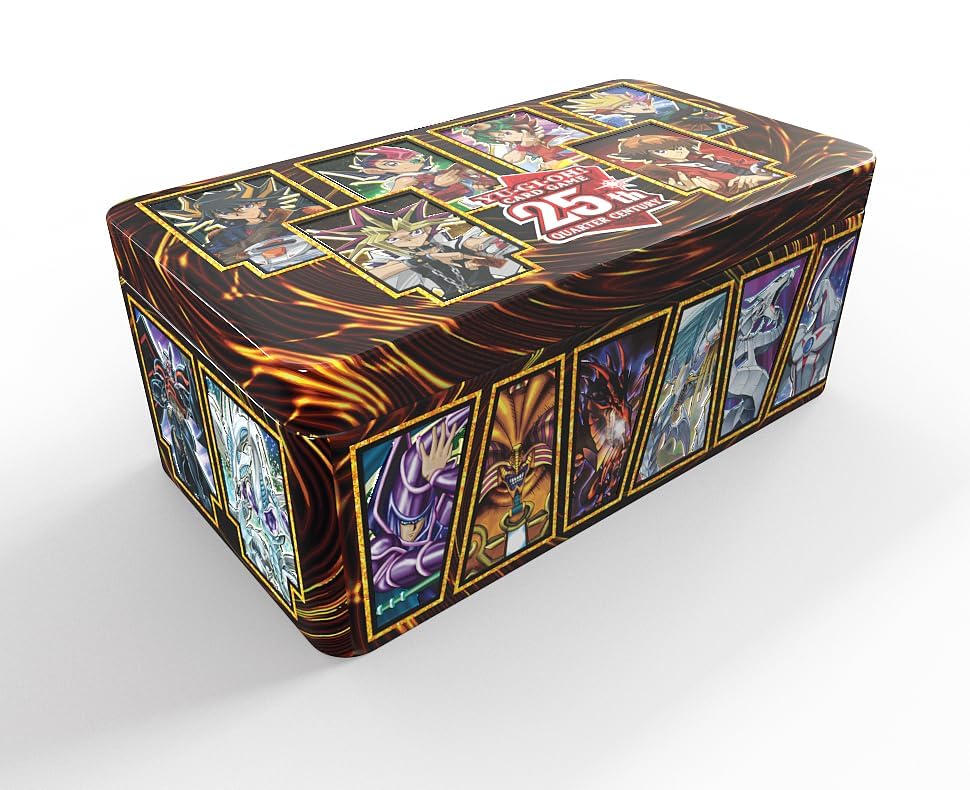 Foto 4 pulgar | Juego De Cartas Coleccionables Yu-gi-oh! 25 Aniversario De Tin Dueling Heroes - Venta Internacional.