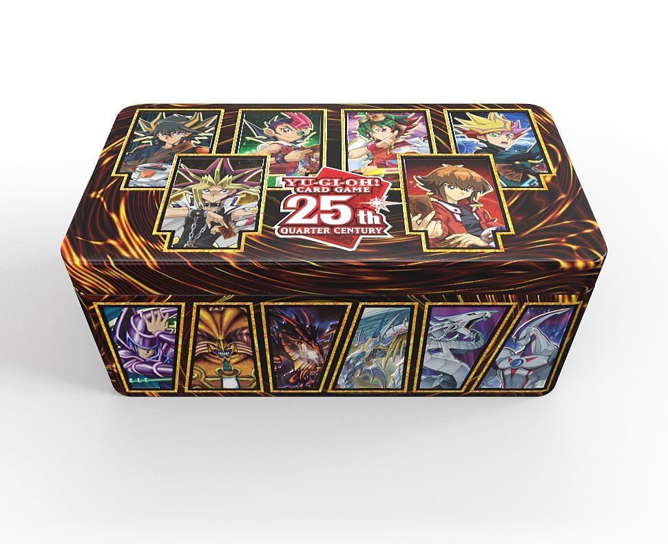 Foto 7 pulgar | Juego De Cartas Coleccionables Yu-gi-oh! 25 Aniversario De Tin Dueling Heroes - Venta Internacional.