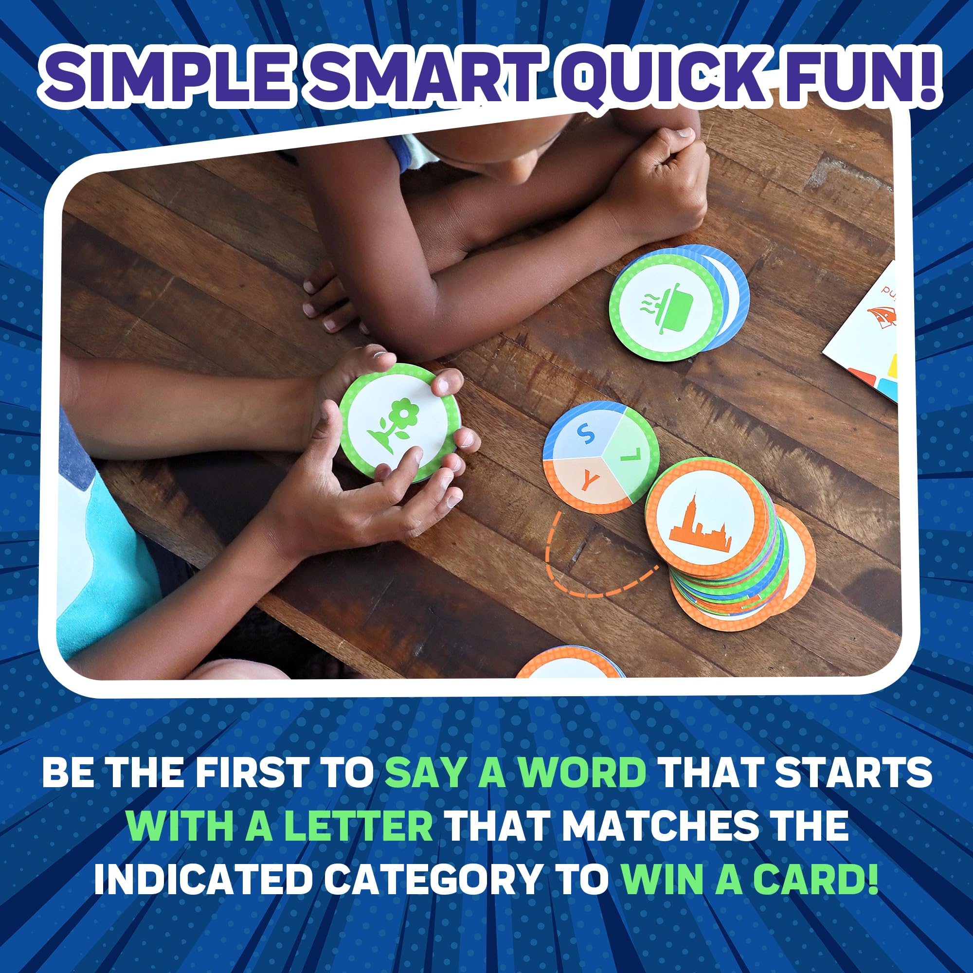 Foto 5 pulgar | Juego De Cartas Foxmind Speedy Words Quick Word Game Kids 8+ - Venta Internacional.