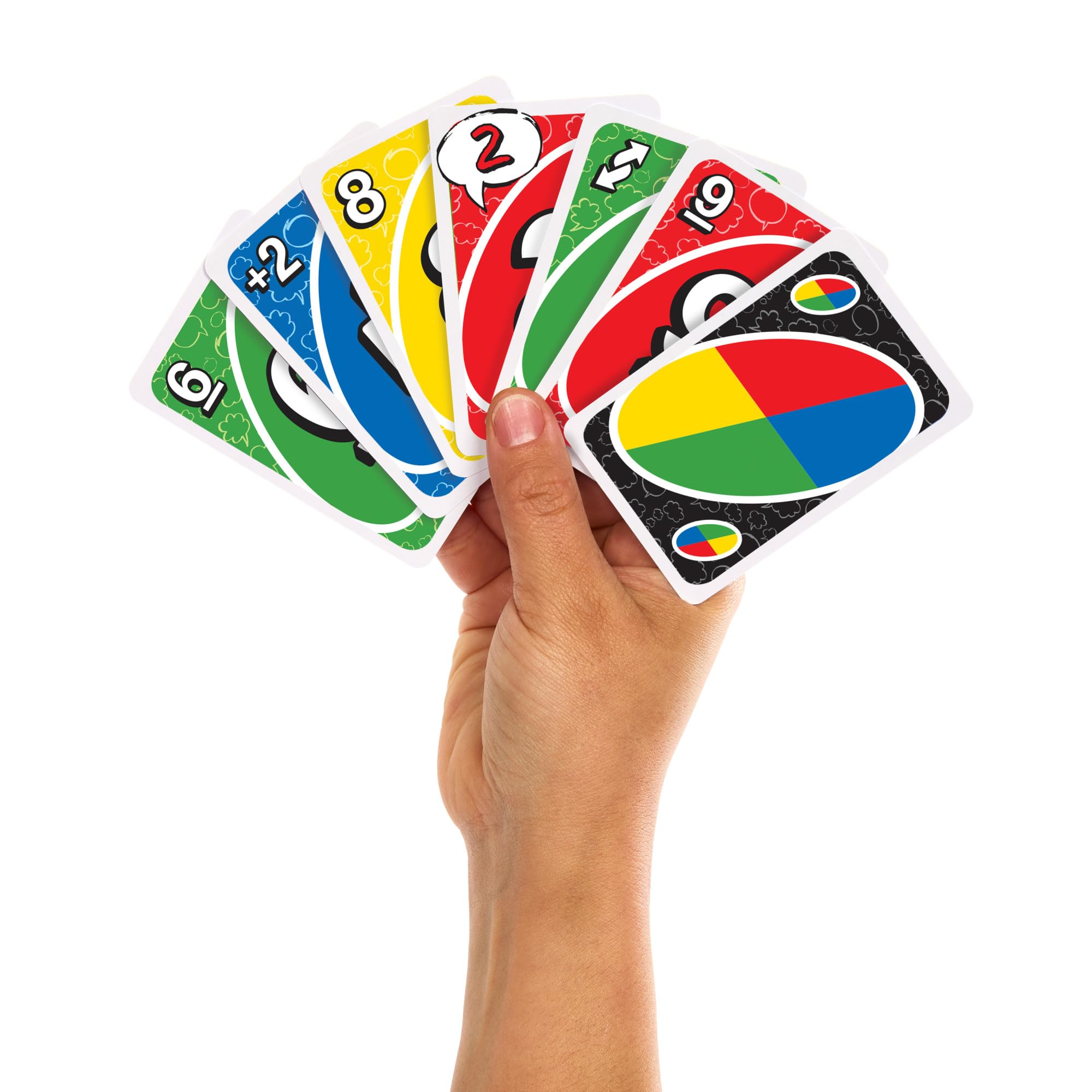 Foto 3 pulgar | Juego De Cartas Mattel Games Uno House Rules Para Niños Y Adultos - Venta Internacional.