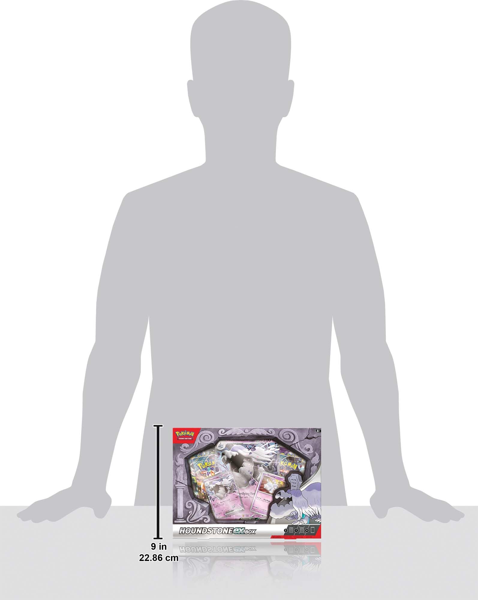 Foto 5 pulgar | Juego de Cartas Coleccionables Pokémon Houndstone Ex Box con 4 Paquetes - Venta Internacional