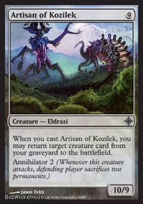 Foto 2 pulgar | Trading Card Magic The Gathering Artisan Of Kozilek - Venta Internacional.