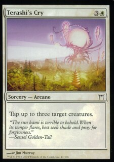 Foto 1 | Trading Card Magic: The Gathering Terashi's Cry White - Venta Internacional.