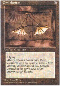 Foto 2 pulgar | Trading Card Magic The Gathering Ornithopter, Cuarta Edición - Venta Internacional.