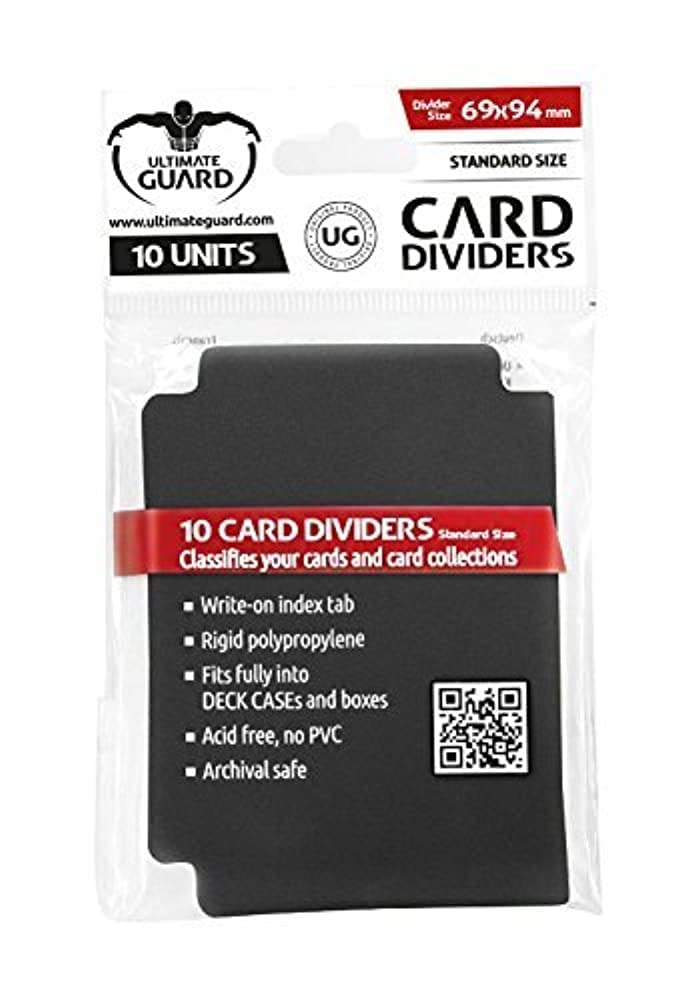Foto 2 pulgar | Separador De Tarjetas Ultimate Guard Black - Venta Internacional.