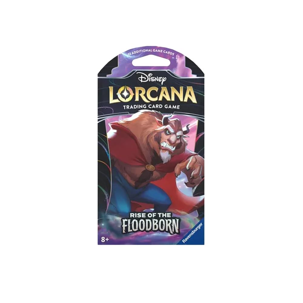 Foto 3 pulgar | Pack Card Booster De 6 Paquetes Ravensburger Lorcana Rise Of Floodborn - Venta Internacional.