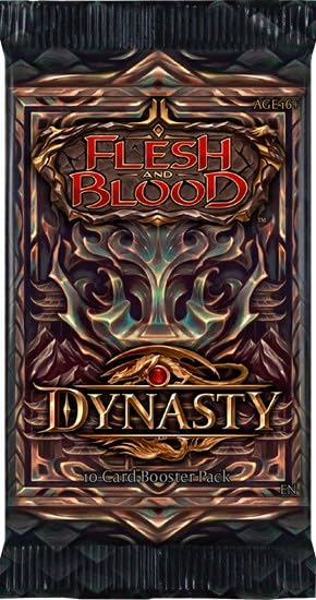 Foto 2 pulgar | Paquete De Refuerzo Flesh & Blood Ccg Dynasty Con 10 Cartas - Venta Internacional.