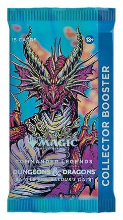 Foto 2 pulgar | Paquete De Refuerzo Para Coleccionistas Mtg Commander Legends Battle Baldurs - Venta Internacional.