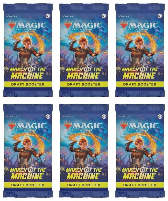 Foto 2 pulgar | Lote Del Pack Mtg Draft Booster March Of The Machine X6 - Venta Internacional.