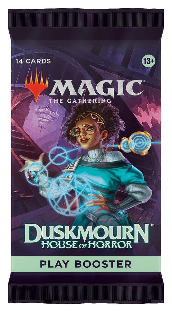 Paquete Mtg Play Booster Pack Duskmourn House Of Horrors X10 - Venta Internacional.