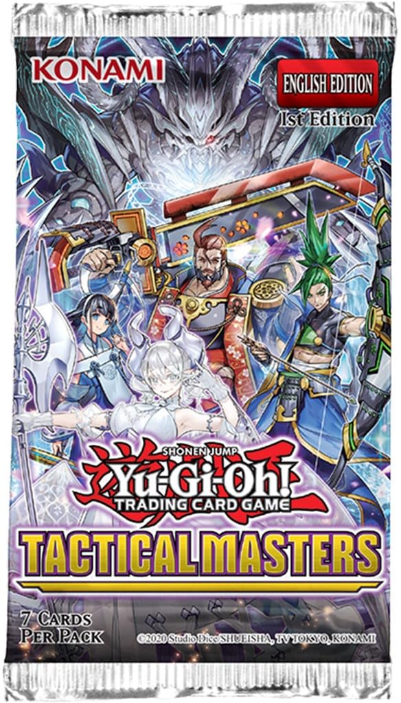 Foto 2 pulgar | Paquete De Refuerzo Yu-gi-oh! Primera Edición De Tactical Masters - Venta Internacional.