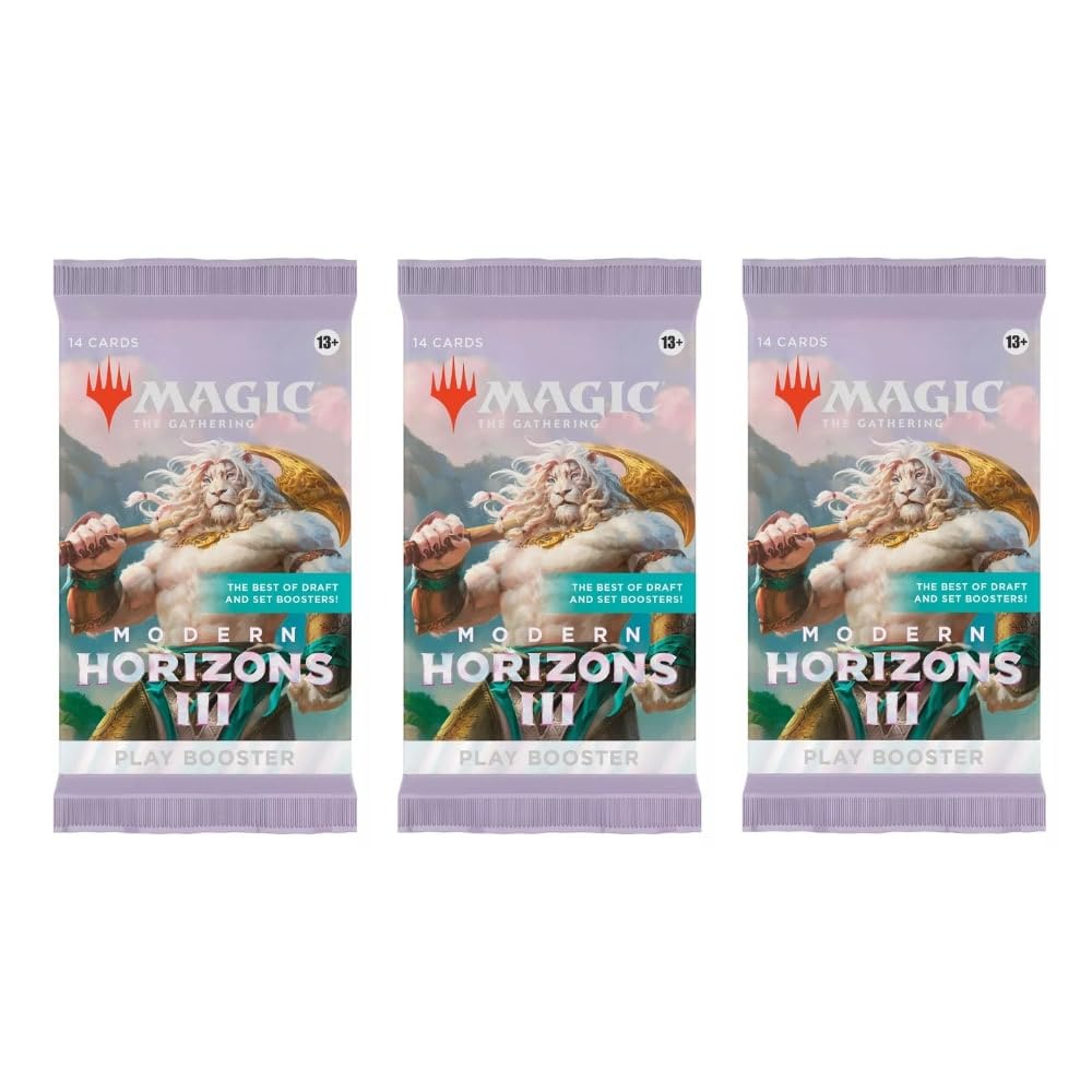 Foto 2 pulgar | Lote De Paquetes Mtg Play Booster Modern Horizons 3 (3 Paquetes) - Venta Internacional.