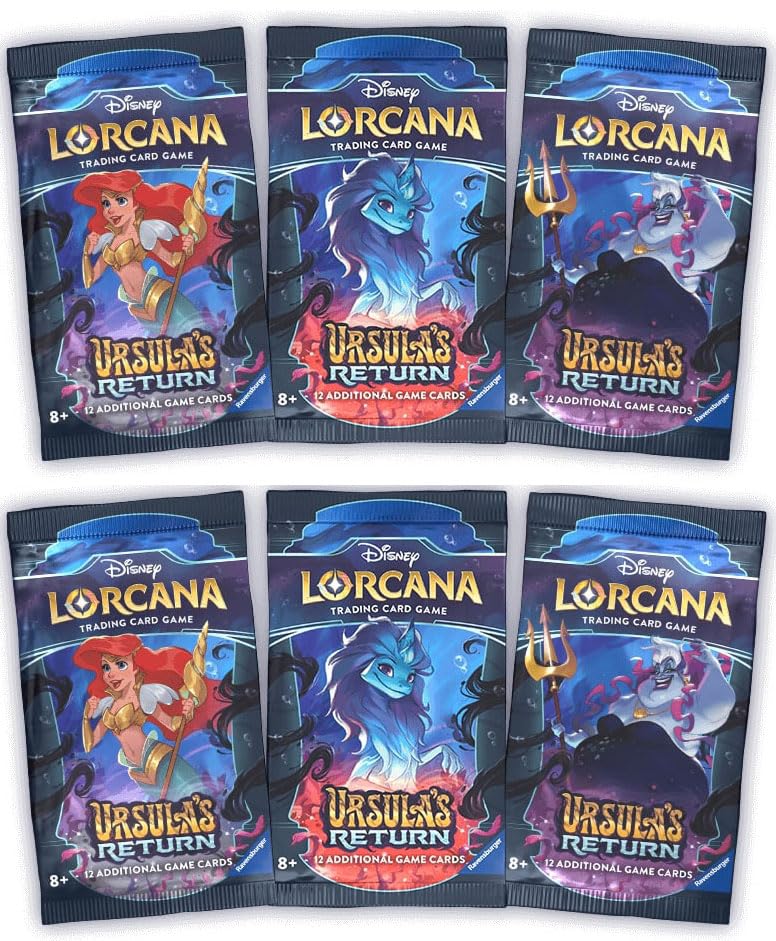 Foto 2 pulgar | Tarjetas Booster Pack Lorcana Ursulas Return 12x6 Paquetes - Venta Internacional