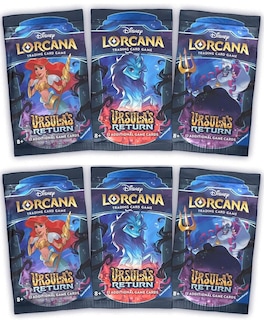 Foto 1 | Tarjetas Booster Pack Lorcana Ursulas Return 12x6 Paquetes - Venta Internacional