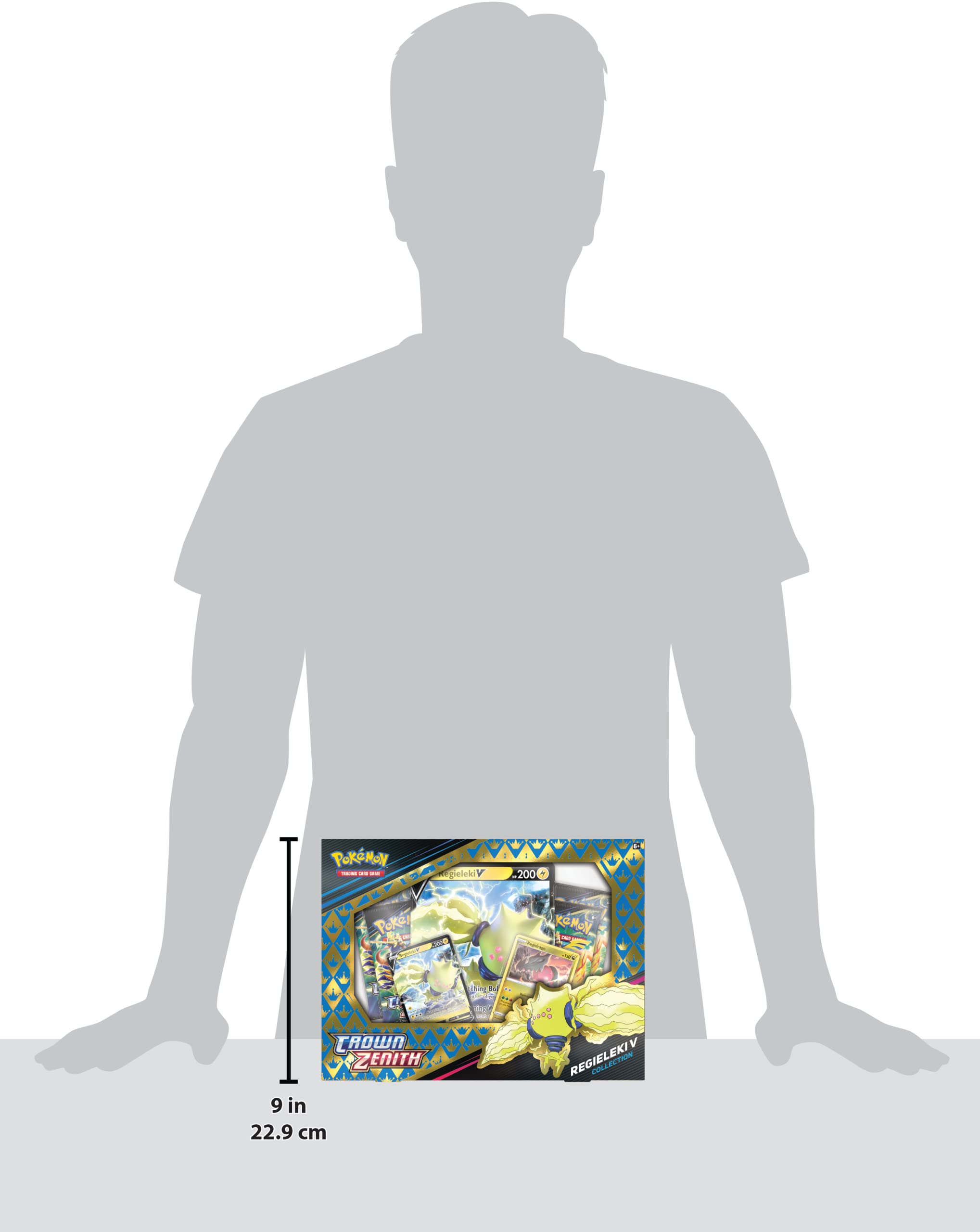Foto 5 pulgar | Juego de Cartas Coleccionables Pokémon Regieleki V Crown Zenith - Venta Internacional