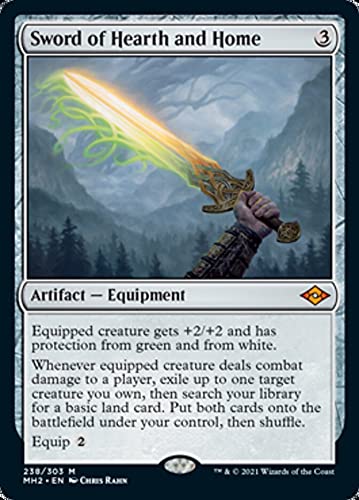 Foto 2 pulgar | Trading Card Magic: The Gathering Sword Of Hearth And Home - Venta Internacional.
