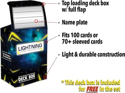 Foto 3 | Paquete De Cartas Pokémon De 50 Cartas Surtidas Más 1 Ultra Rara Con Caja De Baraja Lcc - Venta Internacional.