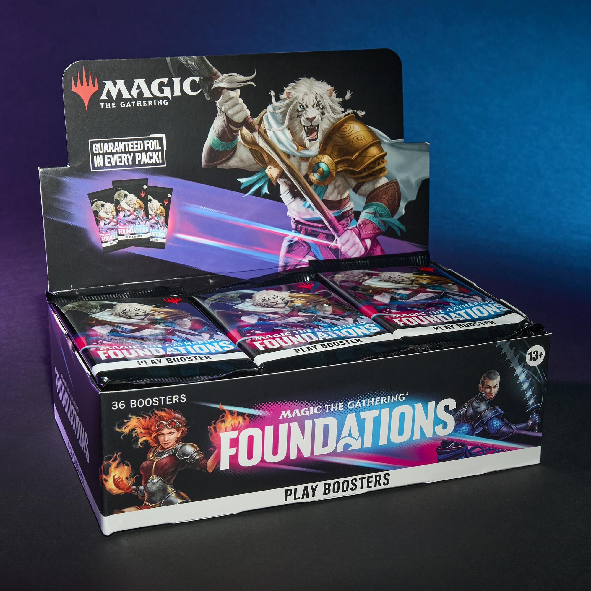 Foto 3 pulgar | Juega A Booster Box Magic: The Gathering Foundations - Venta Internacional.