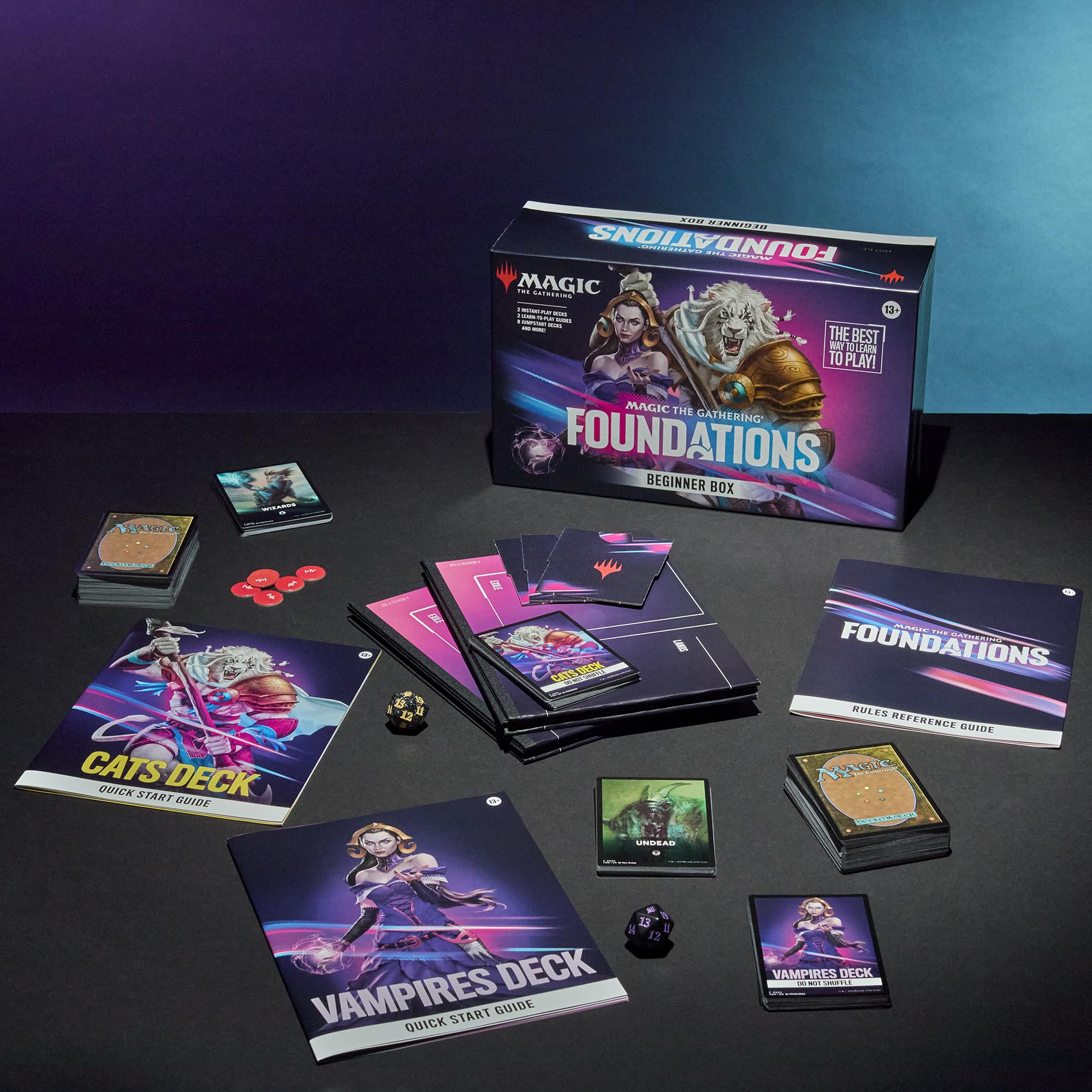 Foto 4 pulgar | Juego De Cartas Magic The Gathering Foundations Beginner Box - Venta Internacional.