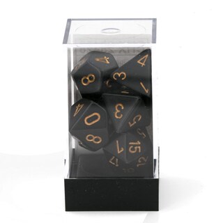 Foto 3 | Juego De Dados Chessex Opaco Negro/dorado - Venta Internacional.