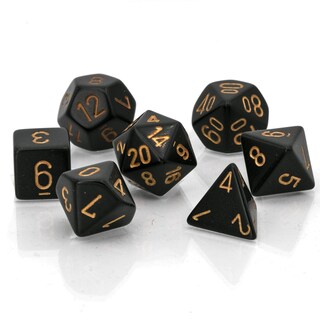 Foto 5 | Juego De Dados Chessex Opaco Negro/dorado - Venta Internacional.