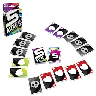 Foto 3 | Juego De Cartas Hasbro Gaming 5 Alive Family Kids 8+ Years - Venta Internacional.