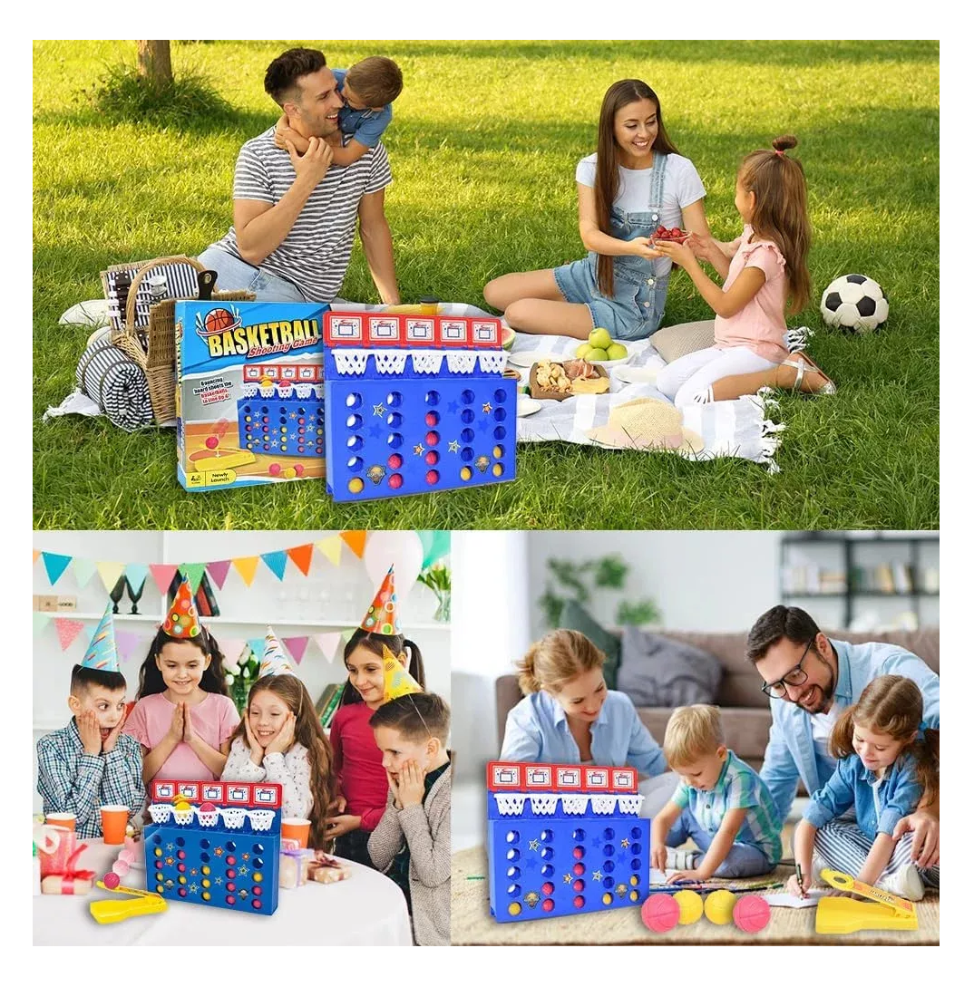 Foto 5 pulgar | Diversión De Escritorio Para Niños Catapulta Salto Bola Azul