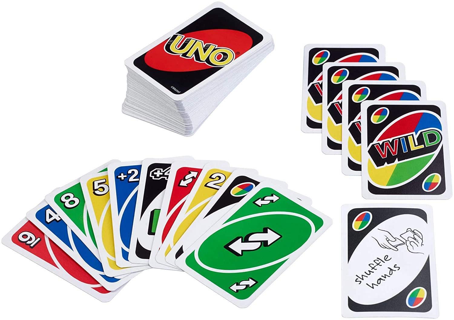 Foto 4 pulgar | Juego De Cartas Mattel Games Uno Classic Con 108 Cartas Y Reglas - Venta Internacional.