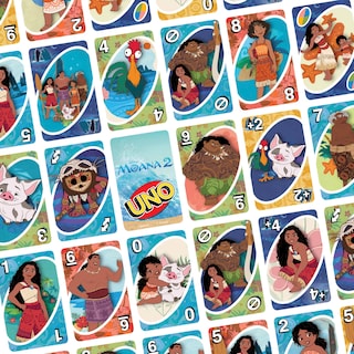 Foto 4 | Juego De Cartas Mattel Games Uno Disney Moana 2 Para Niños Mayores De 7 Años - Venta Internacional.
