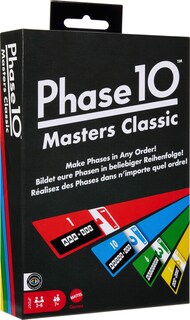 Foto 1 | Juego De Cartas Mattel Games Phase 10 Masters Classic Family - Venta Internacional.